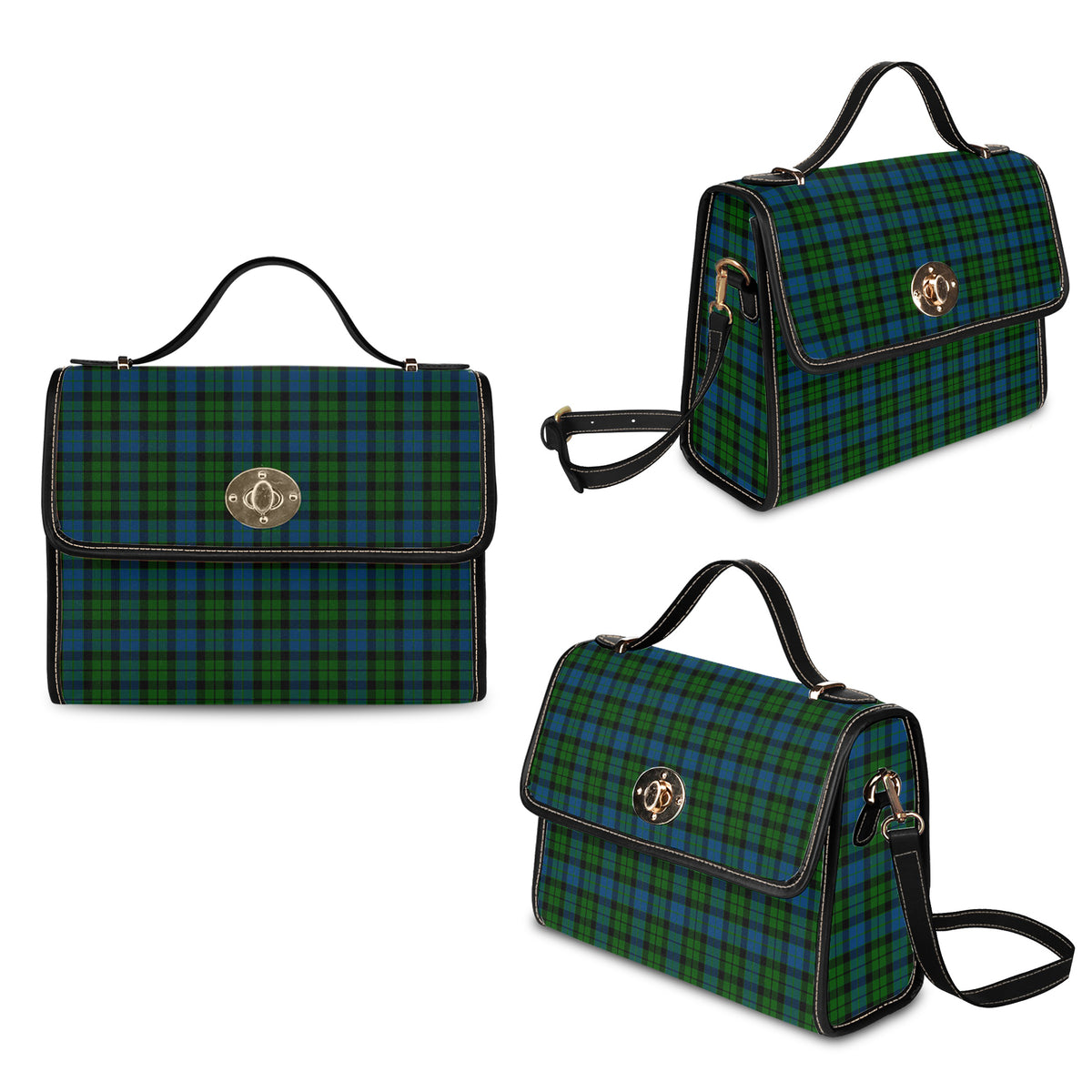 McCoy Tartan Waterproof Canvas Bag - Tartan Vibes Clothing