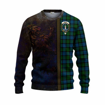 McCoy Tartan Family Crest Knitted Sweater Alba Gu Brath Be Brave Lion Ancient Style Unisex - Tartan Vibes Clothing