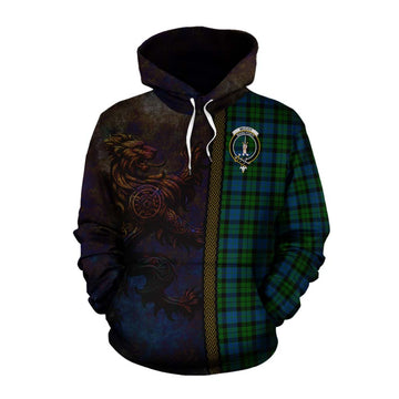 McCoy Tartan Family Crest Cotton Hoodie Alba Gu Brath Be Brave Lion Ancient Style Pullover Hoodie XS - Tartan Vibes Clothing