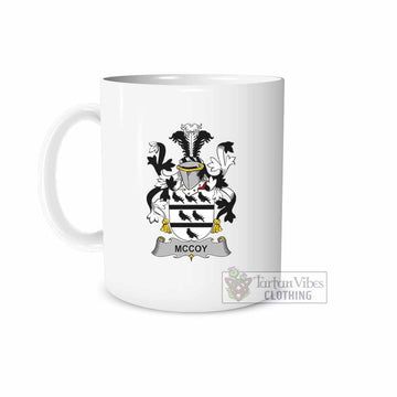 McCoy Irish Clan Coat of Arms Ceramic Mug