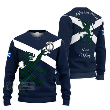 McCoy Tartan Lion Rampant Ugly Sweater Proudly Display Your Heritage with Alba Gu Brath and Clan Name Unisex - Tartan Vibes Clothing