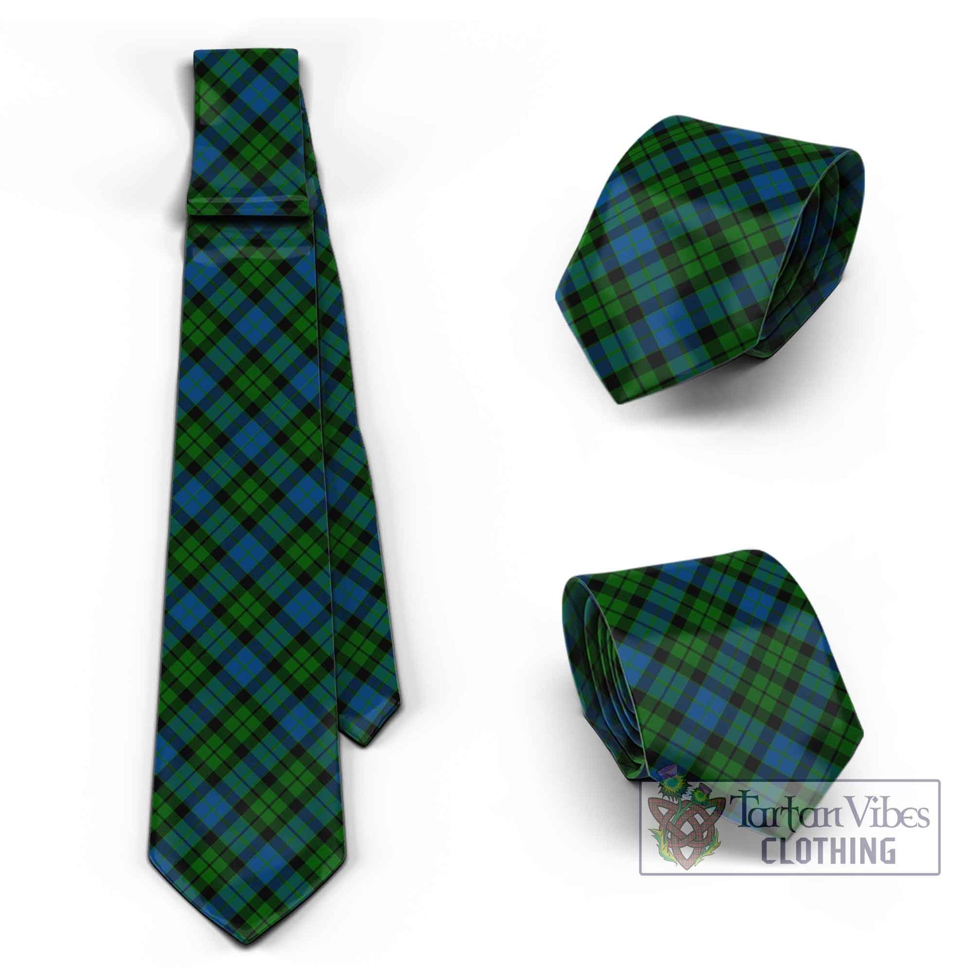 Tartan Vibes Clothing McCoy Tartan Classic Necktie Cross Style