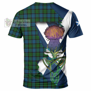 McCoy Tartan Family Crest T-Shirt Scottish Thistle Celtic Inspired - Tartan Vibes Clothing