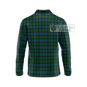 McCoy Tartan Long Sleeve Polo Shirt with Family Crest DNA In Me Style - Tartan Vibes Clothing