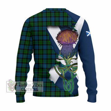McCoy Tartan Family Crest Knitted Sweater Scottish Thistle Celtic Inspired - Tartan Vibes Clothing