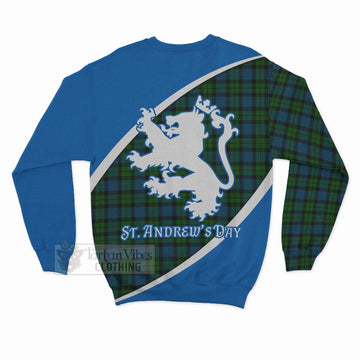 McCoy Family Crest Tartan Sweatshirt Celebrate Saint Andrew's Day in Style - Tartan Vibes Clothing
