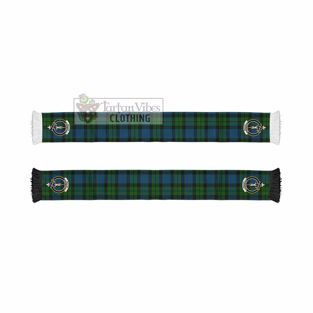 McCoy Tartan Ruffneck Scarf with Family Crest - Tartan Vibes Clothing