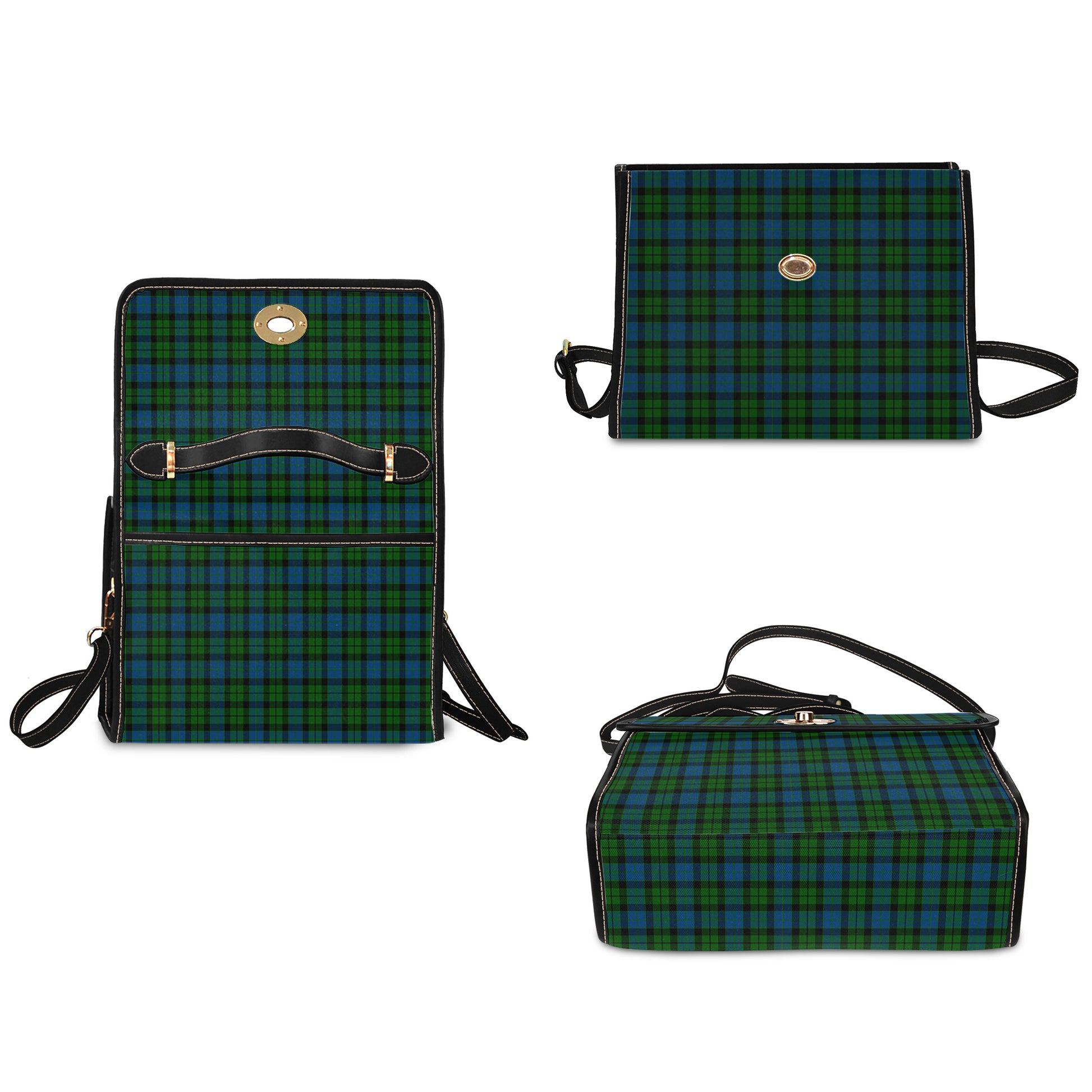McCoy Tartan Waterproof Canvas Bag - Tartan Vibes Clothing