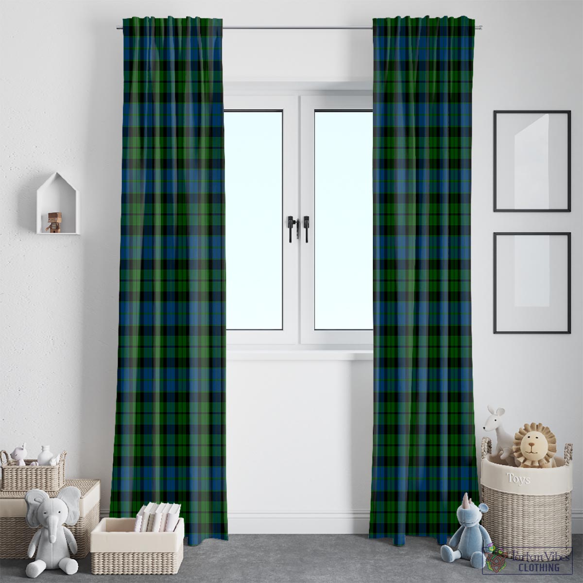 McCoy Tartan Window Curtain - Tartan Vibes Clothing