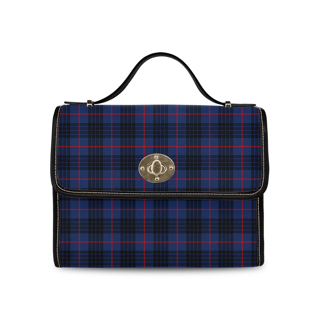 mccoy-blue-tartan-leather-strap-waterproof-canvas-bag