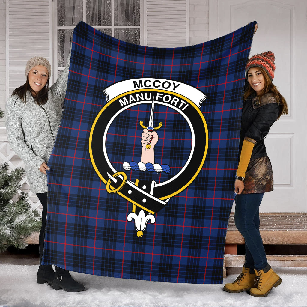 mccoy-blue-tartab-blanket-with-family-crest