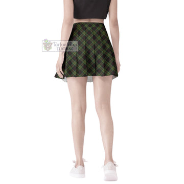 Mcdermott Tartan Women's Plated Mini Skirt Cross Style - Tartan Vibes Clothing