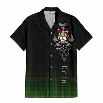 McDevitt Irish Clan Hawaiian Shirt with Coat of Arms Erin Go Bragh Celtic Inspired Kid - Tartan Vibes Clothing