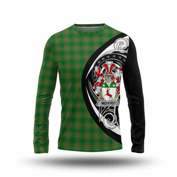 McDevitt Irish Clan Long Sleeve T-Shirt Celtic Circle Style Unisex - Tartan Vibes Clothing