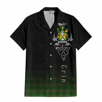 McDonagh Irish Clan Hawaiian Shirt with Coat of Arms Erin Go Bragh Celtic Inspired Kid - Tartan Vibes Clothing
