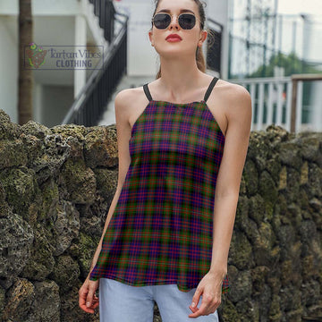 McDonell of Glengarry Modern Tartan Loose Halter Neck Camisole