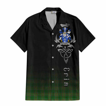 McDonnell Irish Clan Hawaiian Shirt with Coat of Arms Erin Go Bragh Celtic Inspired Kid - Tartan Vibes Clothing