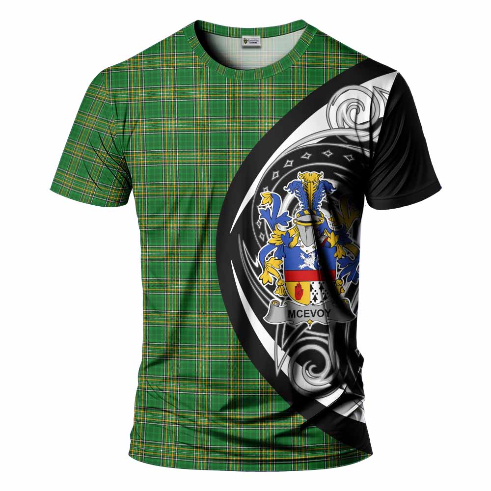 McEvoy Irish Clan T-Shirt Celtic Circle Style Kid's Shirt - Tartan Vibes Clothing