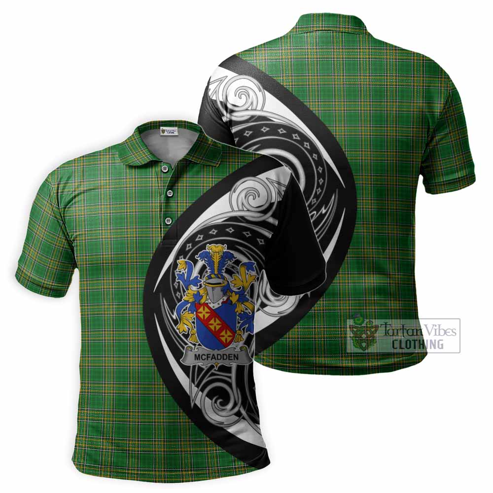 McFadden Irish Clan Polo Shirt Celtic Circle Style - Tartan Vibes Clothing
