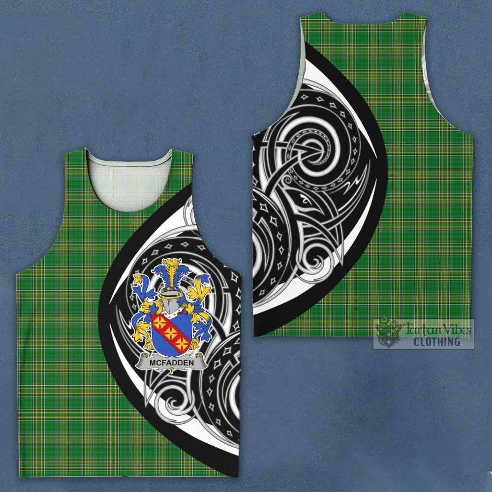 McFadden Irish Clan Men's Tank Top Celtic Circle Style - Tartan Vibes Clothing