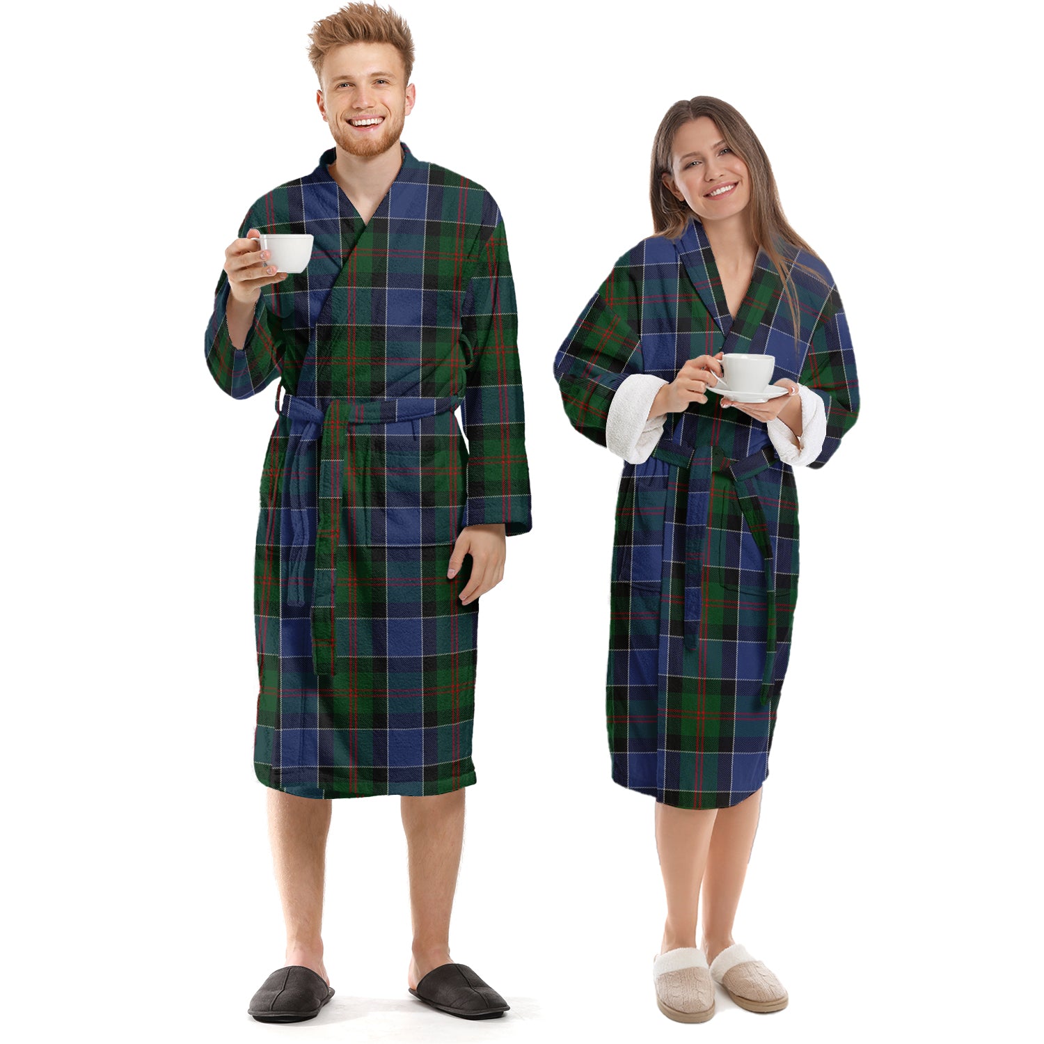 McFadzen #01 Tartan Bathrobe Unisex S - Tartan Vibes Clothing