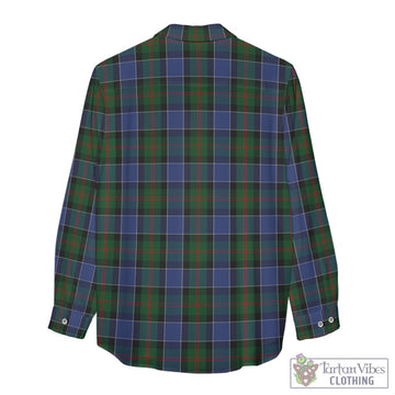 McFadzen 01 Tartan Women's Casual Shirt with Family Crest