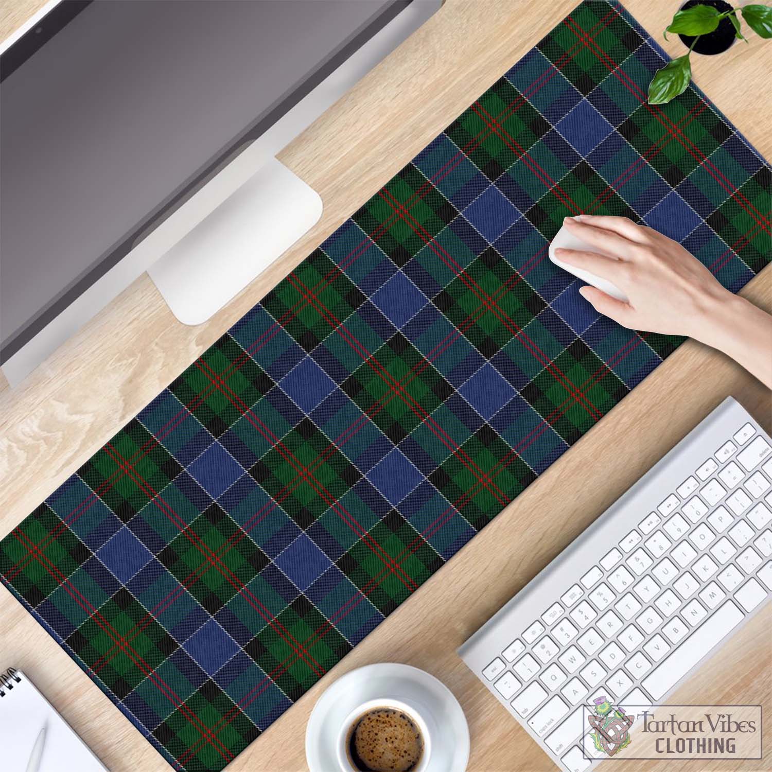 Tartan Vibes Clothing McFadzen #01 Tartan Mouse Pad