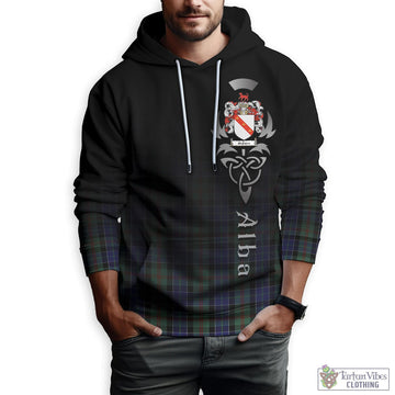 McFadzen 02 Tartan Hoodie Featuring Alba Gu Brath Family Crest Celtic Inspired