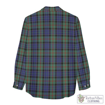 McFadzen 02 Tartan Women's Casual Shirt with Family Crest