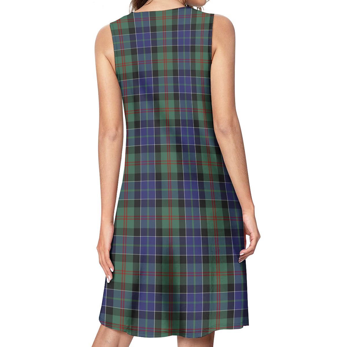 McFadzen #02 Tartan Womens Casual Dresses - Tartanvibesclothing