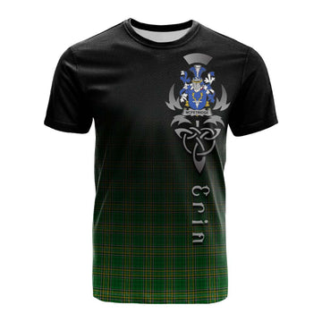 McFetridge Irish Clan Cotton T-shirt with Coat of Arms Erin Go Bragh Celtic Inspired Kid's Shirt - Tartan Vibes Clothing