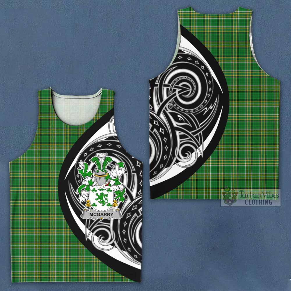 McGarry Irish Clan Men's Tank Top Celtic Circle Style - Tartan Vibes Clothing