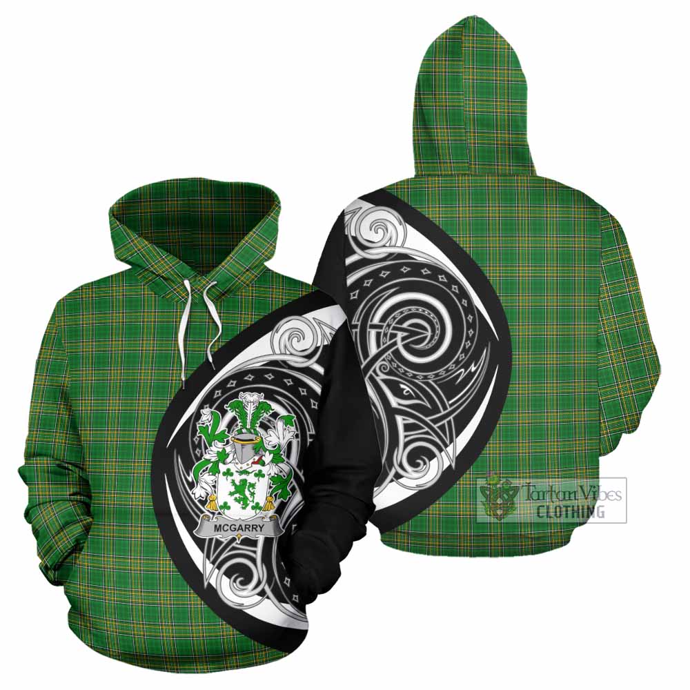 McGarry Irish Clan Hoodie Celtic Circle Style - Tartan Vibes Clothing
