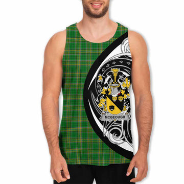 McGeough Irish Clan Men's Tank Top Celtic Circle Style Men - Tartan Vibes Clothing