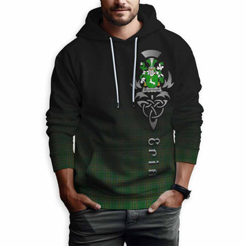 McGettigan Irish Clan Hoodie with Coat of Arms Erin Go Bragh Celtic Inspired Pullover Hoodie - Tartan Vibes Clothing