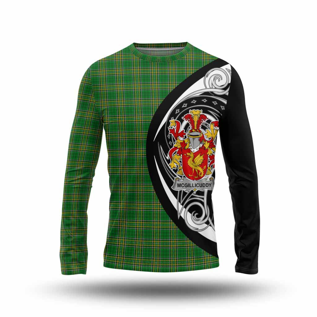 McGillicuddy Irish Clan Long Sleeve T-Shirt Celtic Circle Style Unisex - Tartan Vibes Clothing