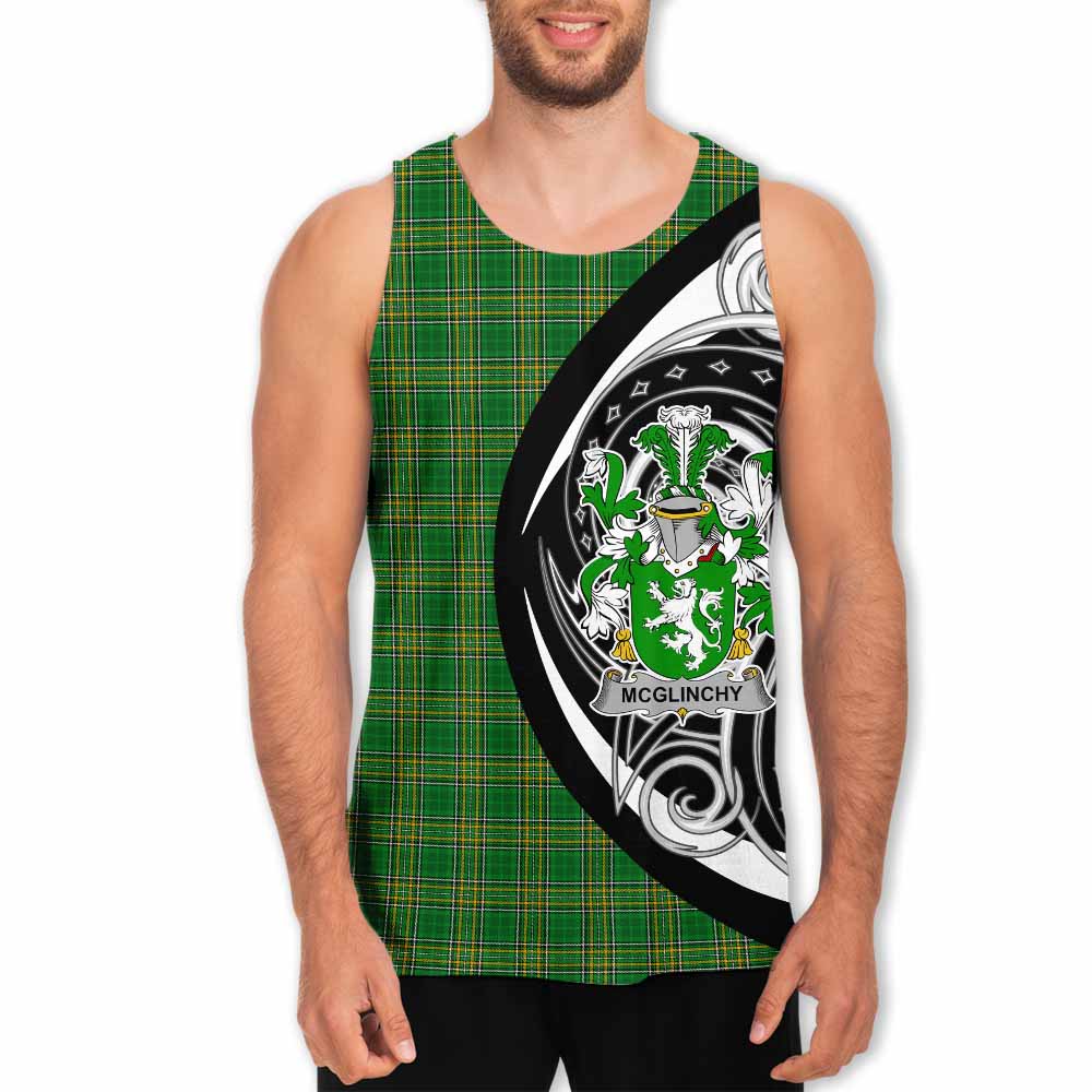 McGlinchy Irish Clan Men's Tank Top Celtic Circle Style Men - Tartan Vibes Clothing