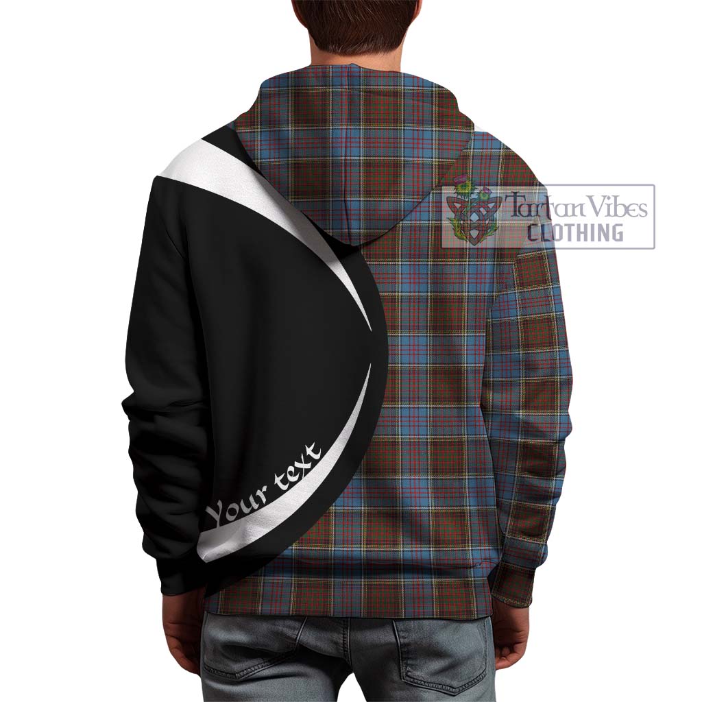 McGregor Hastie Tartan Hoodie with Family Crest Circle Style - Tartan Vibes Clothing