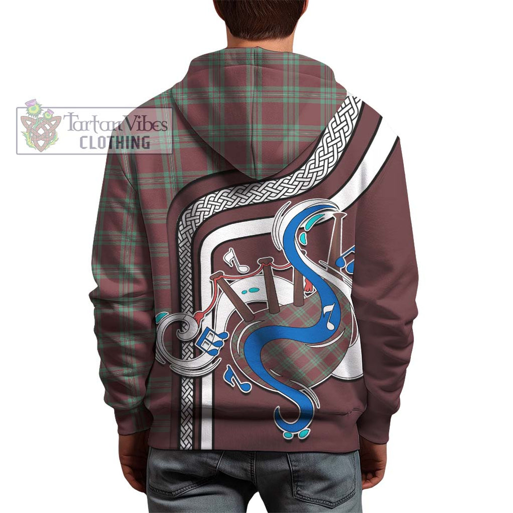 McGregor Hunting Ancient Tartan Hoodie with Epic Bagpipe Style - Tartanvibesclothing Shop