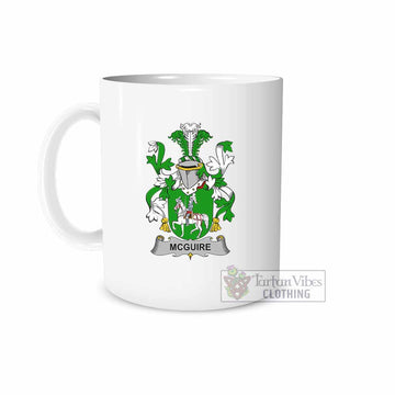 McGuire Irish Clan Coat of Arms Ceramic Mug