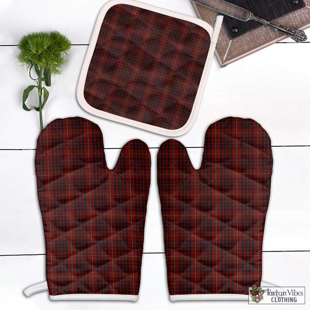 McIan Tartan Combo Oven Mitt & Pot-Holder White - Tartan Vibes Clothing