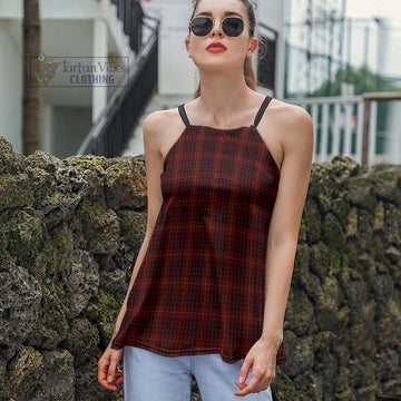 McIan Tartan Loose Halter Neck Camisole Women - Tartan Vibes Clothing