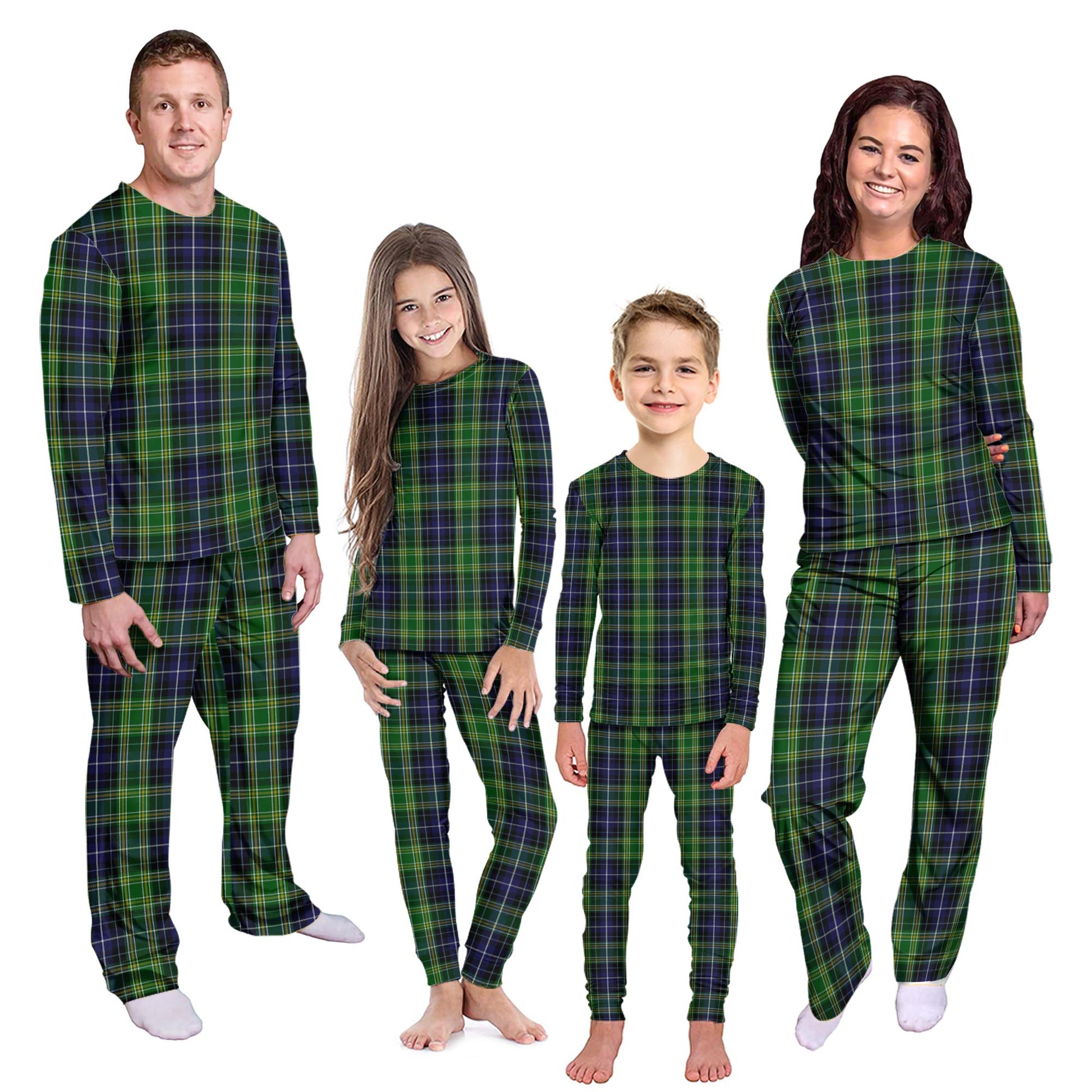 McKellar Tartan Pajamas Family Set Kid - Tartan Vibes Clothing