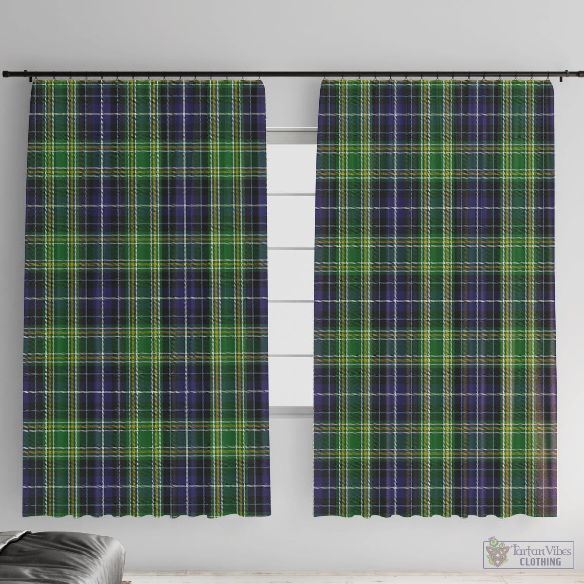 McKellar Tartan Window Curtain With Grommets - Tartan Vibes Clothing