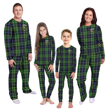 McKellar Tartan Pajamas Family Set with Family Crest