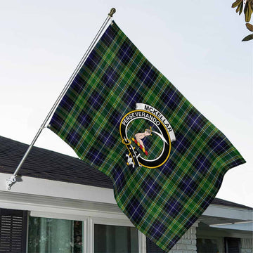 McKellar Tartan House Flag with Family Crest House Flag - Tartan Vibes Clothing