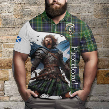 McKellar Crest Tartan Polo Shirt Inspired by the Freedom of Scottish Warrior Kid - Tartan Vibes Clothing