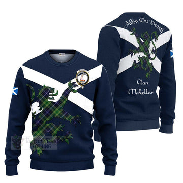 McKellar Tartan Lion Rampant Ugly Sweater Proudly Display Your Heritage with Alba Gu Brath and Clan Name Unisex - Tartan Vibes Clothing