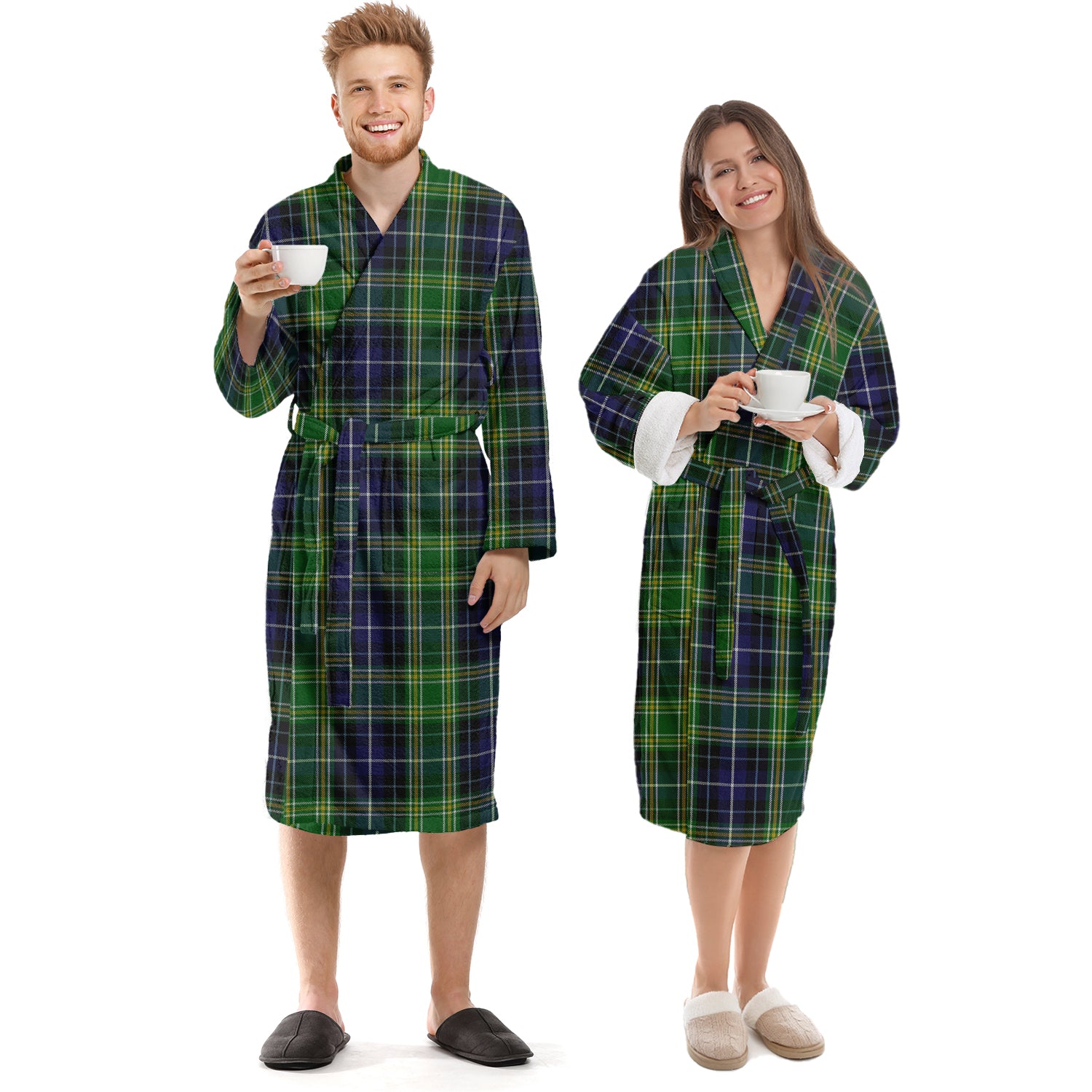 McKellar Tartan Bathrobe Unisex S - Tartan Vibes Clothing