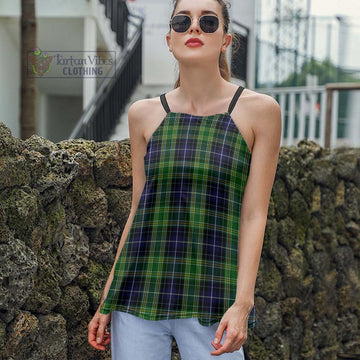 McKellar Tartan Loose Halter Neck Camisole Women - Tartan Vibes Clothing